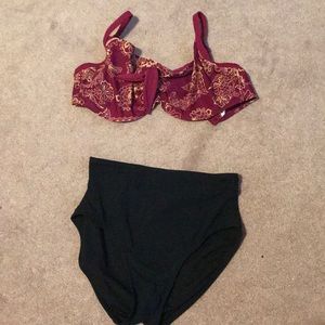 Panache highwaisted bathing suit